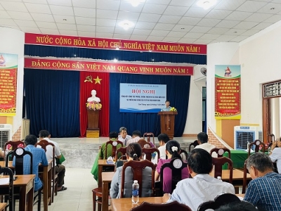 UBND xã Tam Thăng tổ chức hội nghị triển khai công tác PCTT và TKCN năm 2024