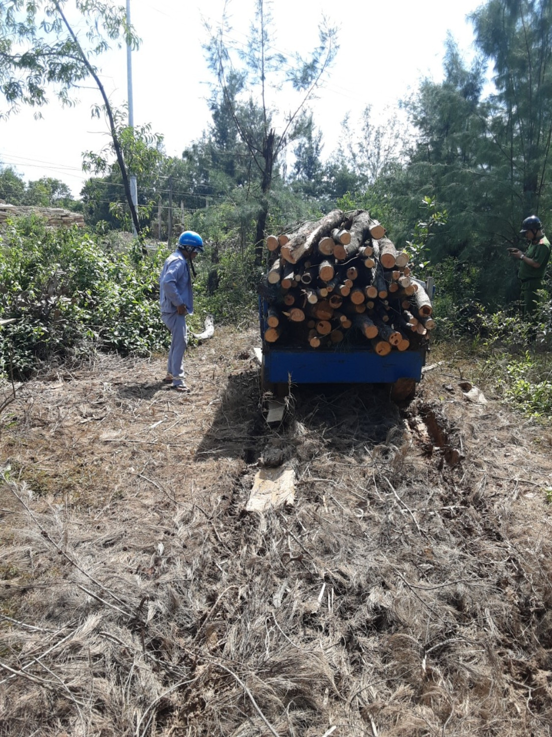 Tang vật thu giữ tại hiện trường