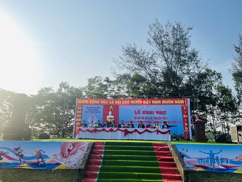 Xã Tam Thăng khai mạc Đại hội TDTT lần thứ X, năm 2024