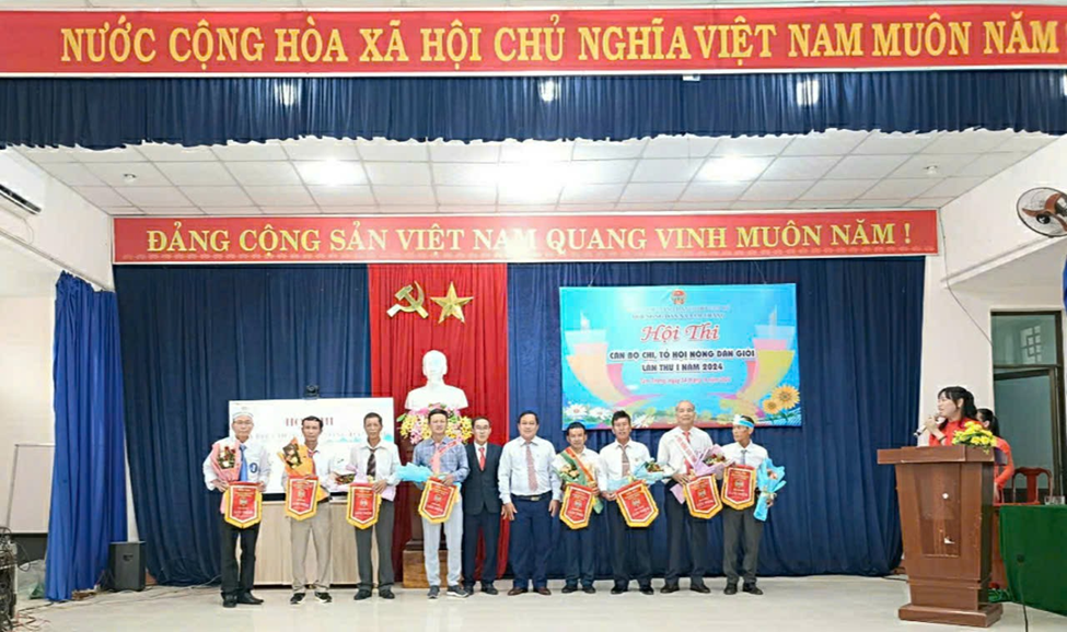 Hội thi "Cán bộ chi, tổ Hội Nông dân giỏi” lần thứ I năm 2024 xã Tam Thăng